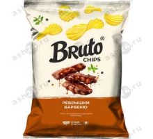Чипсы BRUTO ребрышки барбекю 120г