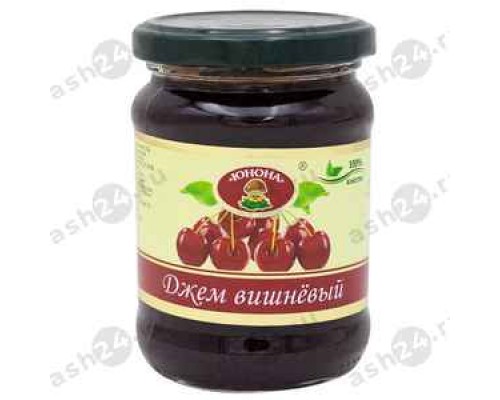 Бакалея Консервы Джем ЮНОНА вишня 310г с/б