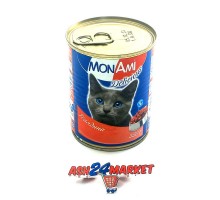 Корм для кошек MonAmi говядина 350г