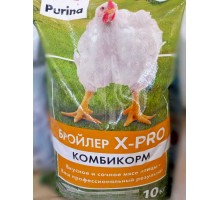Корм для животных комбикорм гроуэр для бройлеров PURINA X-PRO 10кг