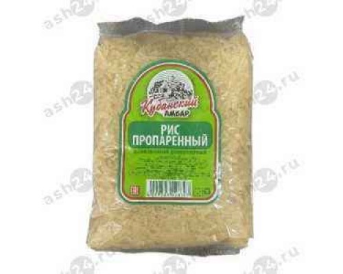 Бакалея Крупа рис пропаренный КУБАНСКИЙ АМБАР 700г