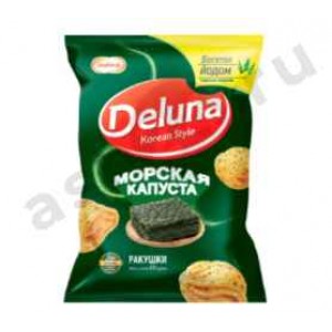 Снеки Кукурузные DELUNA морская капуста 60г