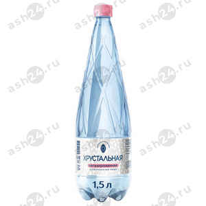 Напитки Минеральная вода ХРУСТАЛЬНАЯ негаз 1,5л пэт (7162)