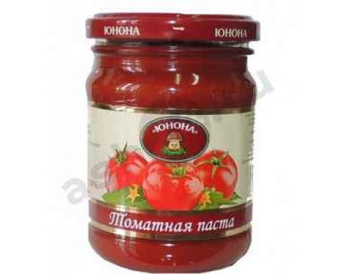 Бакалея Томатная паста ЮНОНА 280г с/б