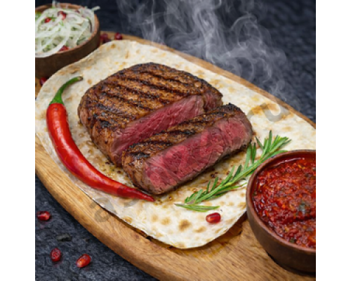 Мангал Говядина (стейк, мякоть) (100г)