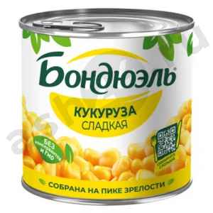 Бакалея Консервы Кукуруза BONDUELLE 340г ж/б