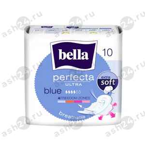 Прокладки БЕЛЛА perfecta ultra blue 10шт