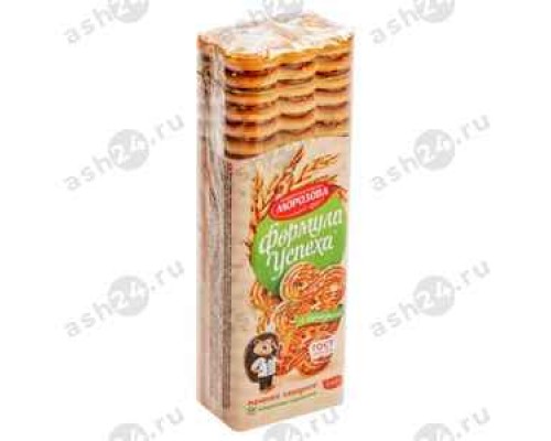 Печенье в упаковке МОРОЗОВ формула успеха сахарное с кунжутом 350г