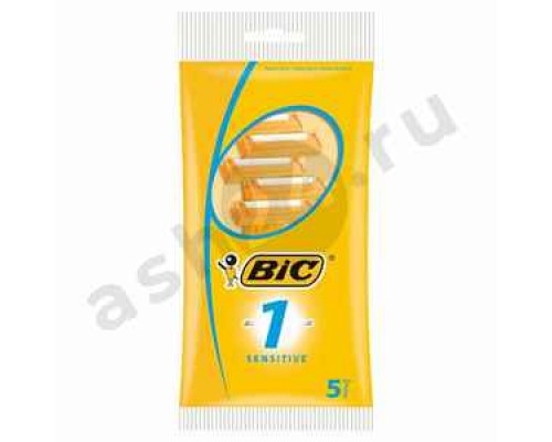 Станок одноразовый BIC sensitive 5шт