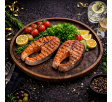 Стейк семги на гриле (от 0,5кг)