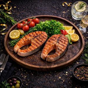 Стейк семги на гриле (от 0,5кг)