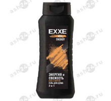 Гель для душа мужской  EXXE energy энергия и свежесть 400мл