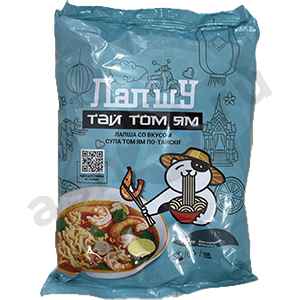 Бакалея Лапша ЛАПШУ тай том ям 90г