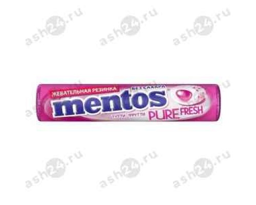 Жевательная резинка МЕНТОС тутти-фрутти 15,5г