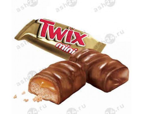 Конфеты вес Твикс мини