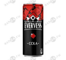 Напиток EVERVESS кола 0,33 ж/б (5545)