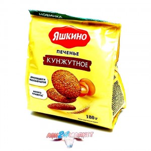 Сладости Печенье ЯШКИНО кунжутное 180г