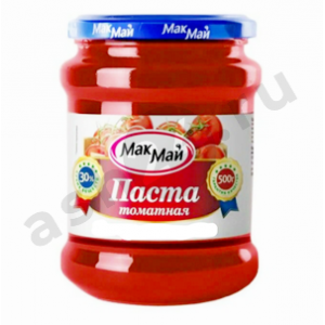 Бакалея Томатная паста МАК МАЙ 500г с/б
