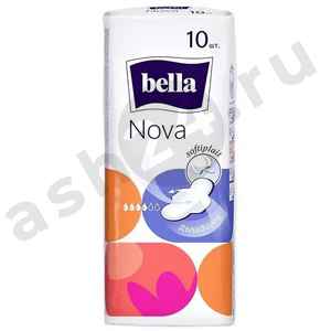 Прокладки БЕЛЛА Nova softiplait 4к10шт