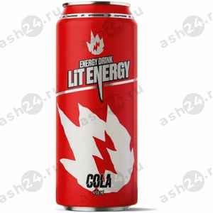 Напитки Энергетик ЛИТ кола 0,5л ж/б