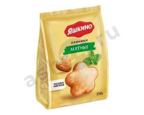 Сладости Пряники ЯШКИНО мятные 350г