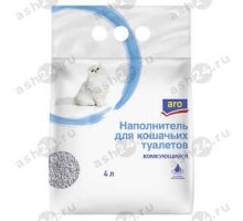Наполнитель для кошачьих туалетов ARO комкующийся 4л