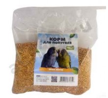 Корм для попугаев просо желтое 500г