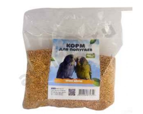 Корм для попугаев просо желтое 500г