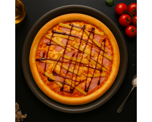 Пицца Индейка телятина фри тиреяки 35см