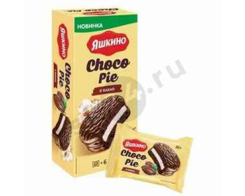 Печенье ЯШКИНО Choco Pie с какао 180г