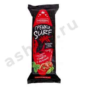 Гренки ГРЕНКОВЪ surf томат с зеленью 100г