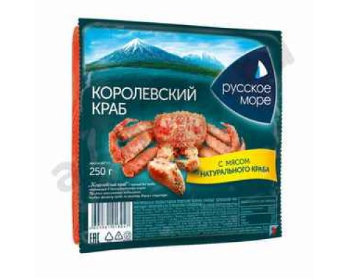 Краб королевский РУССКОЕ МОРЕ 250г