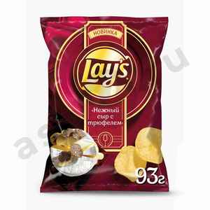 Чипсы LAYS нежный сыр с трюфелем 93г