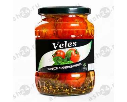 Бакалея Консервы Томаты VELES маринованные 1800г с/б