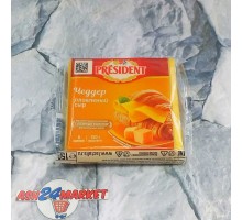 Сыр плавленый ПРЕЗИДЕНТ ломтик чеддер 40% 150г