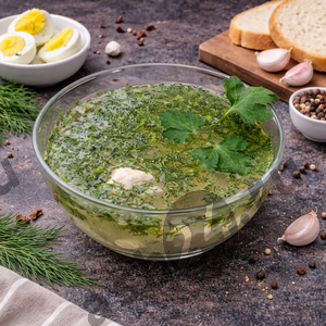 Первые блюда Куриный бульон с зеленью (300г)