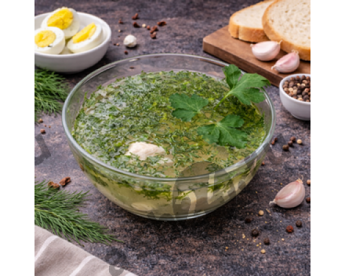 Первые блюда Куриный бульон с зеленью (300г)