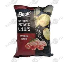 Чипсы BRUTO сочный бекон 120г