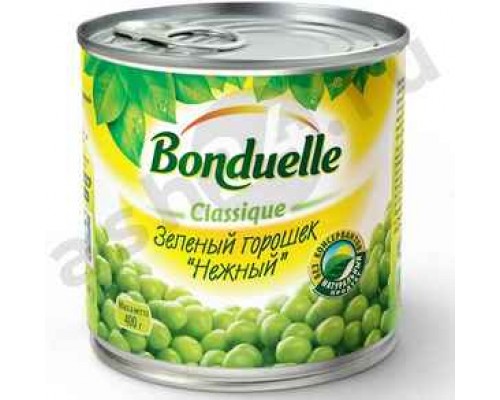 Бакалея Консервы Горошек зеленый BONDUELLE 425г ж/б