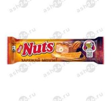 Батончик NUTS орех пекан 60г