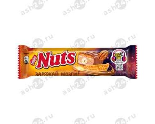 Батончик NUTS орех пекан 60г
