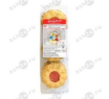 Печенье БАБА МАНЯ курабье клубника 300г