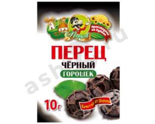 Бакалея Приправа ПЕРЦОВ перец черный горошек 10г