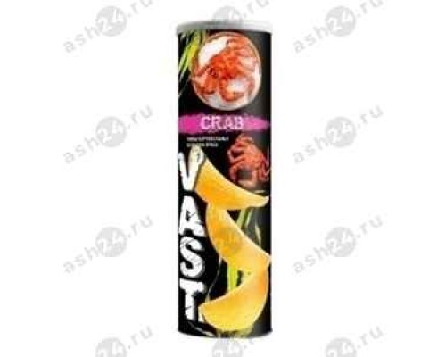 Чипсы VAST краб 160г
