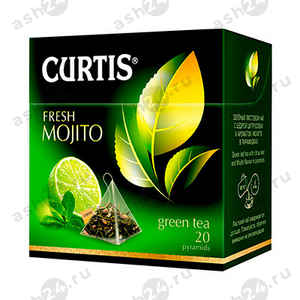 Чай CURTIS зеленый мохито 25пак