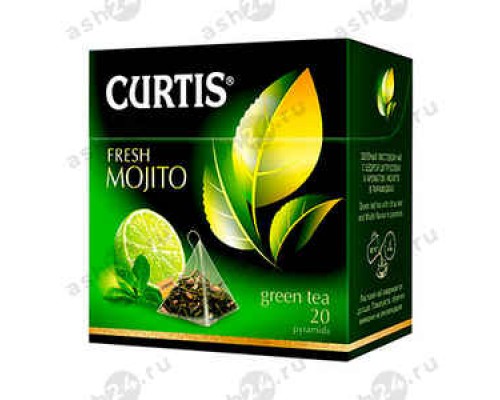 Чай CURTIS зеленый мохито 25пак