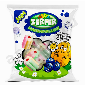 Сладости Маршмеллоу ZERFER черника дыня 90г