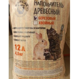 Наполнитель KAPLAN березовый 12л-4,5кг