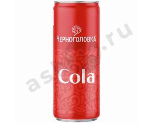 Напитки НАПИТКИ ИЗ ЧЕРНОГОЛОВКИ кола 0,33л ж/б