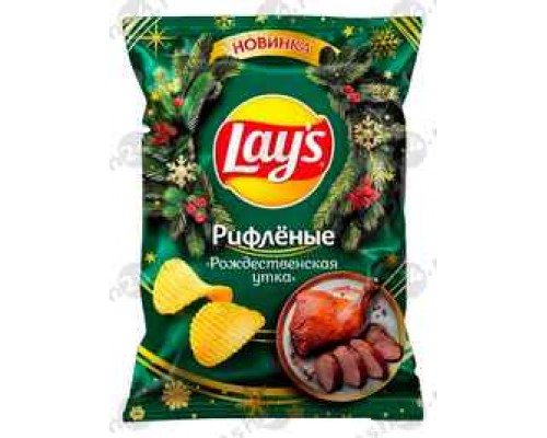 Чипсы LAYS рождественская утка 105г